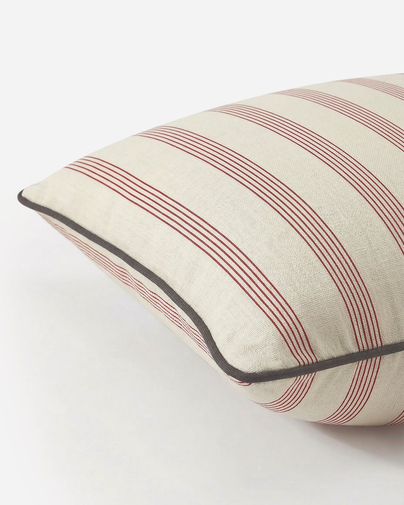 Sunday Citizen Rimini Throw Pillow in Terracotta - Off White