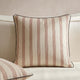 Sunday Citizen Rimini Throw Pillow in Terracotta - Off White
