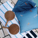 Sunday Citizen Riviera Outdoor Throw Pillow in Red - Off White