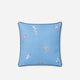 Sunday Citizen Riviera Outdoor Throw Pillow in Red - Off White