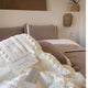 Sunday Citizen Sabbia Snug Striped  in Taupe - Off White