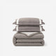 Sunday Citizen Sabbia Snug Striped  in Taupe - Off White