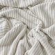 Salvia Cotton Mist Top Sheet Light Sage - Off White