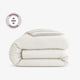 Salvia Reversible Cotton Mist Duvet Cover Light Sage - Off White