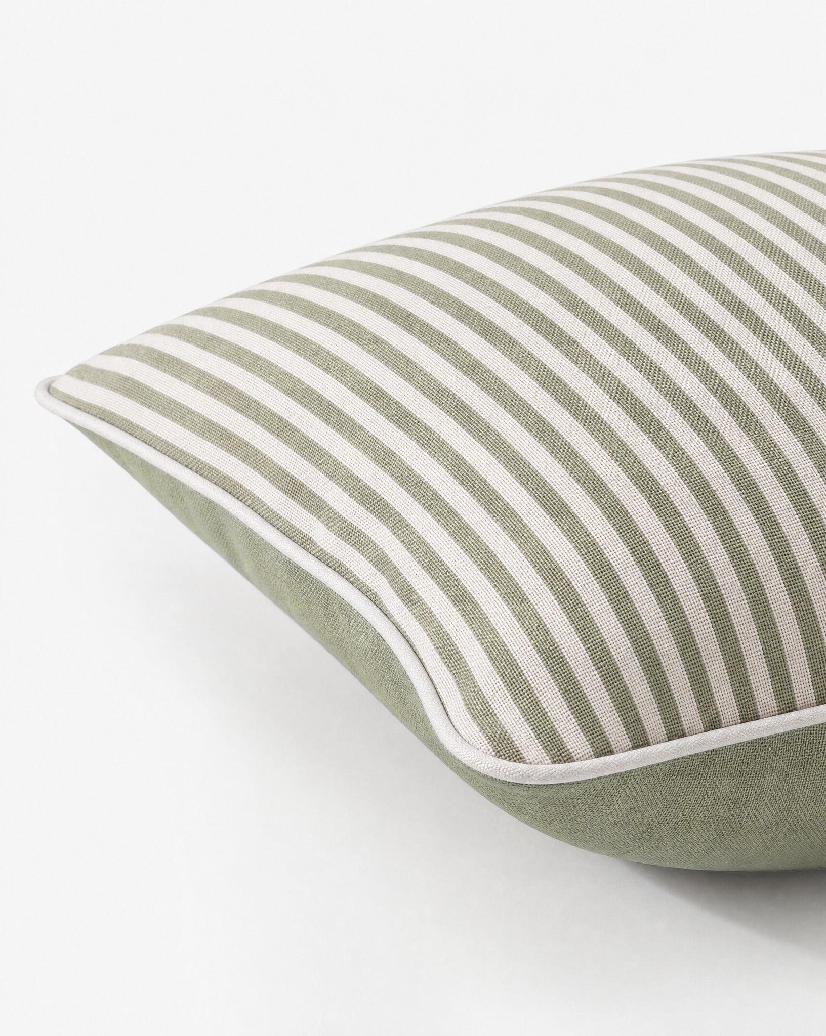 Sunday Citizen Serra Throw Pillow in Sage - Off White