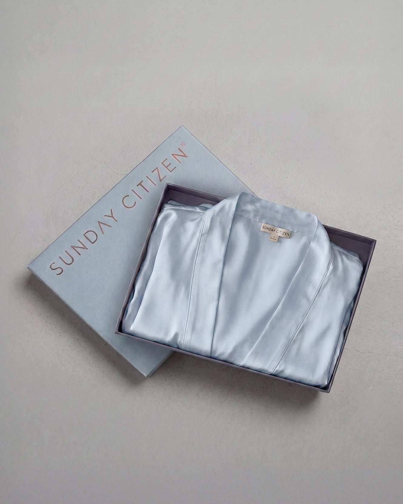 Sunday-Citizen_Silky-Ecovero_Kimono Light Blue
