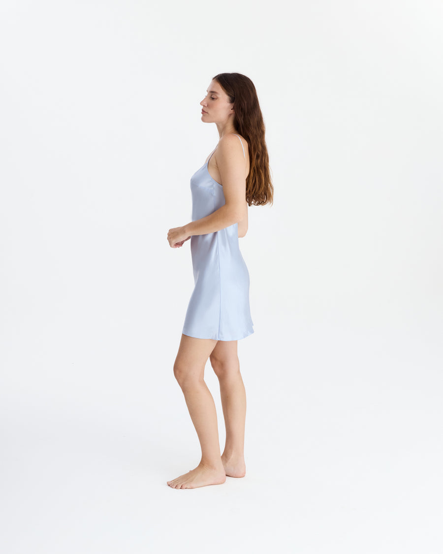 Sunday-Citizen_Silky-Ecovero_Sleep-Chemisse Light Blue