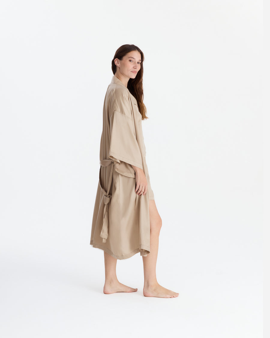 Image of Silky Lyocell Kimono