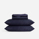 Sunday-Citizen_Silky-Lyocell-Sheet-Set Pillowcase Baritone Blue