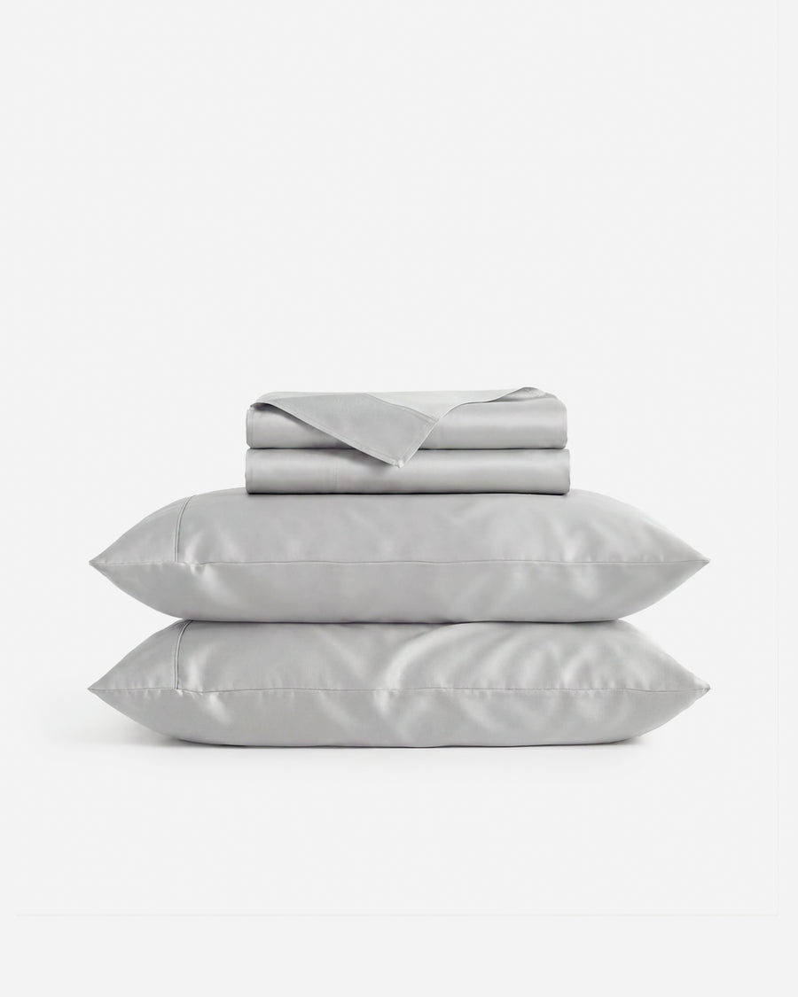 Silky Lyocell  Sheet Set Pearl Gray