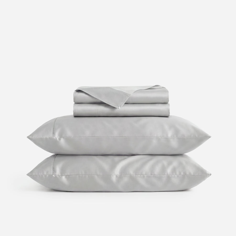 Silky Lyocell  Sheet Set Pearl Gray