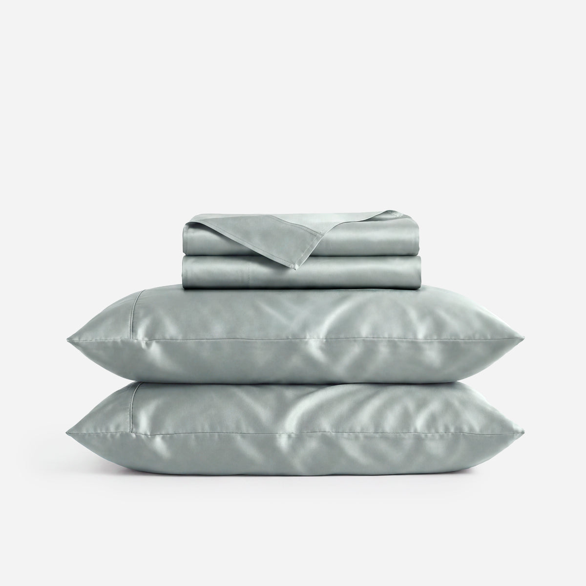 Sunday-Citizen_Silky-Lyocell-Sheet-Set Pillowcase Slate Grey