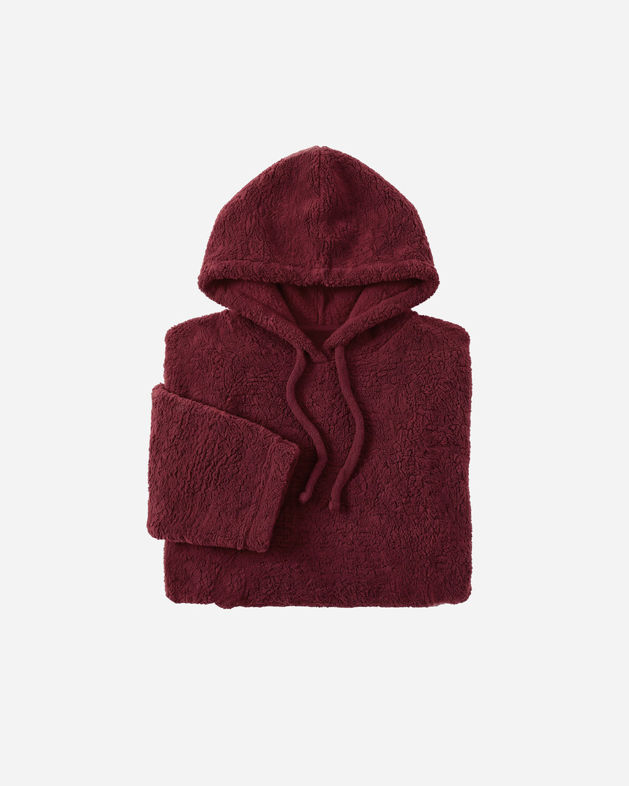 Snug Blanket Hoodie + Socks Bundle Deep Burgundy