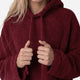 Snug Blanket Hoodie Deep Burgundy