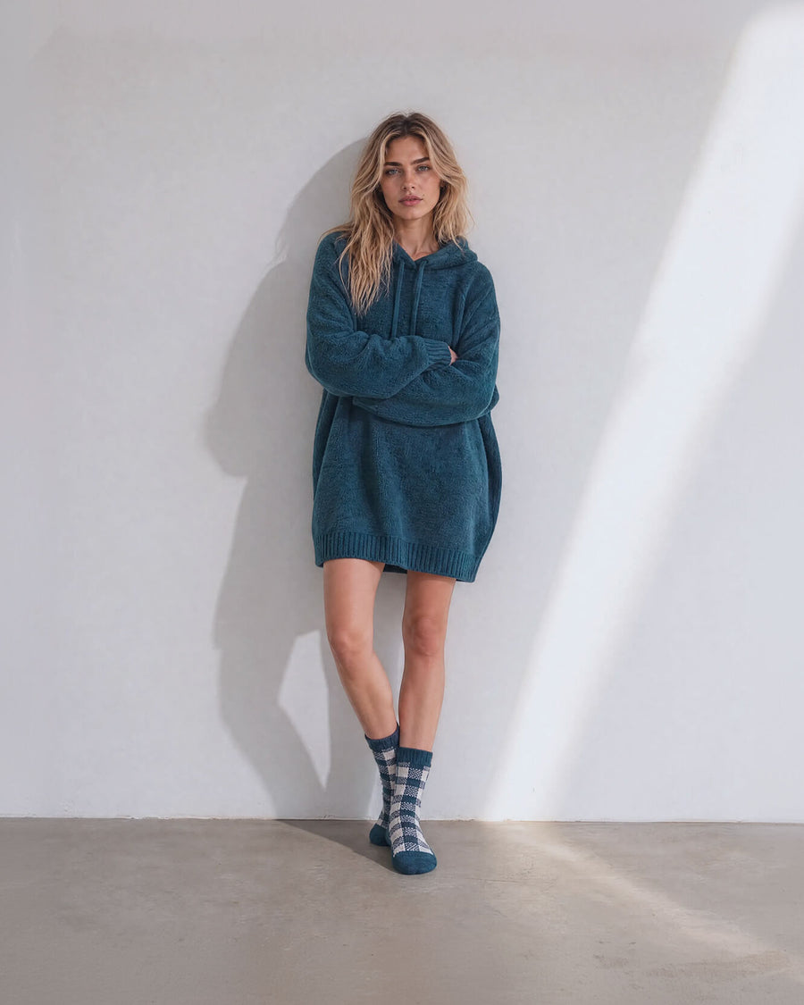 Snug Blanket Hoodie mediterranea