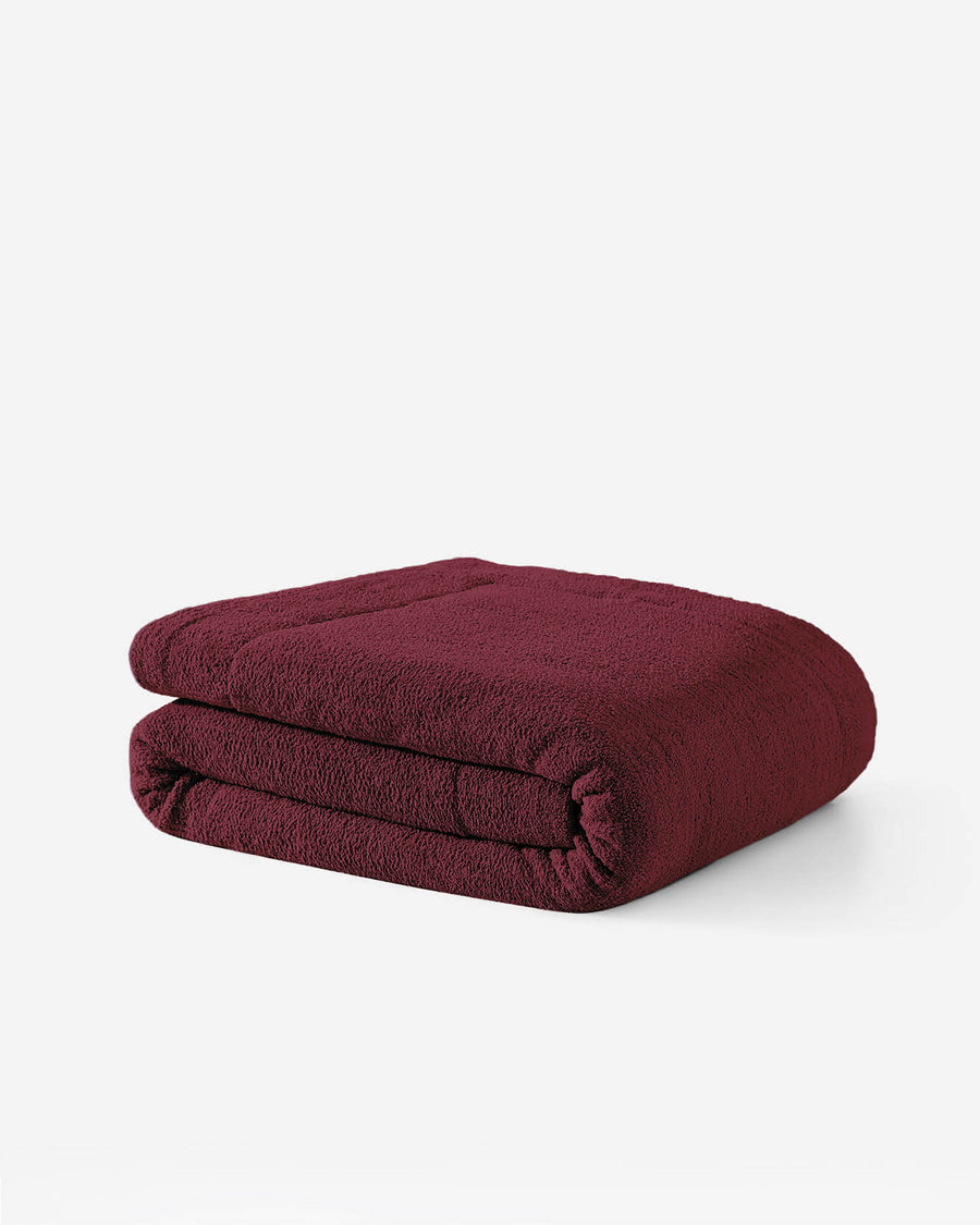 deep burgundy