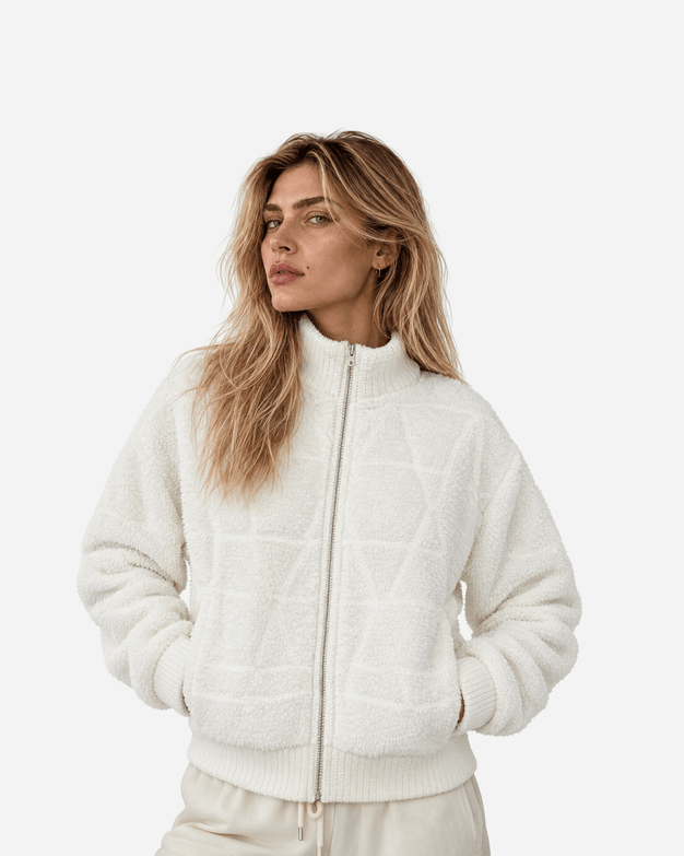 Snug Lite Bomber Jacket Off White