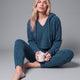 Snug Lite Cropped Hoodie + Jogger Set Mediterranea