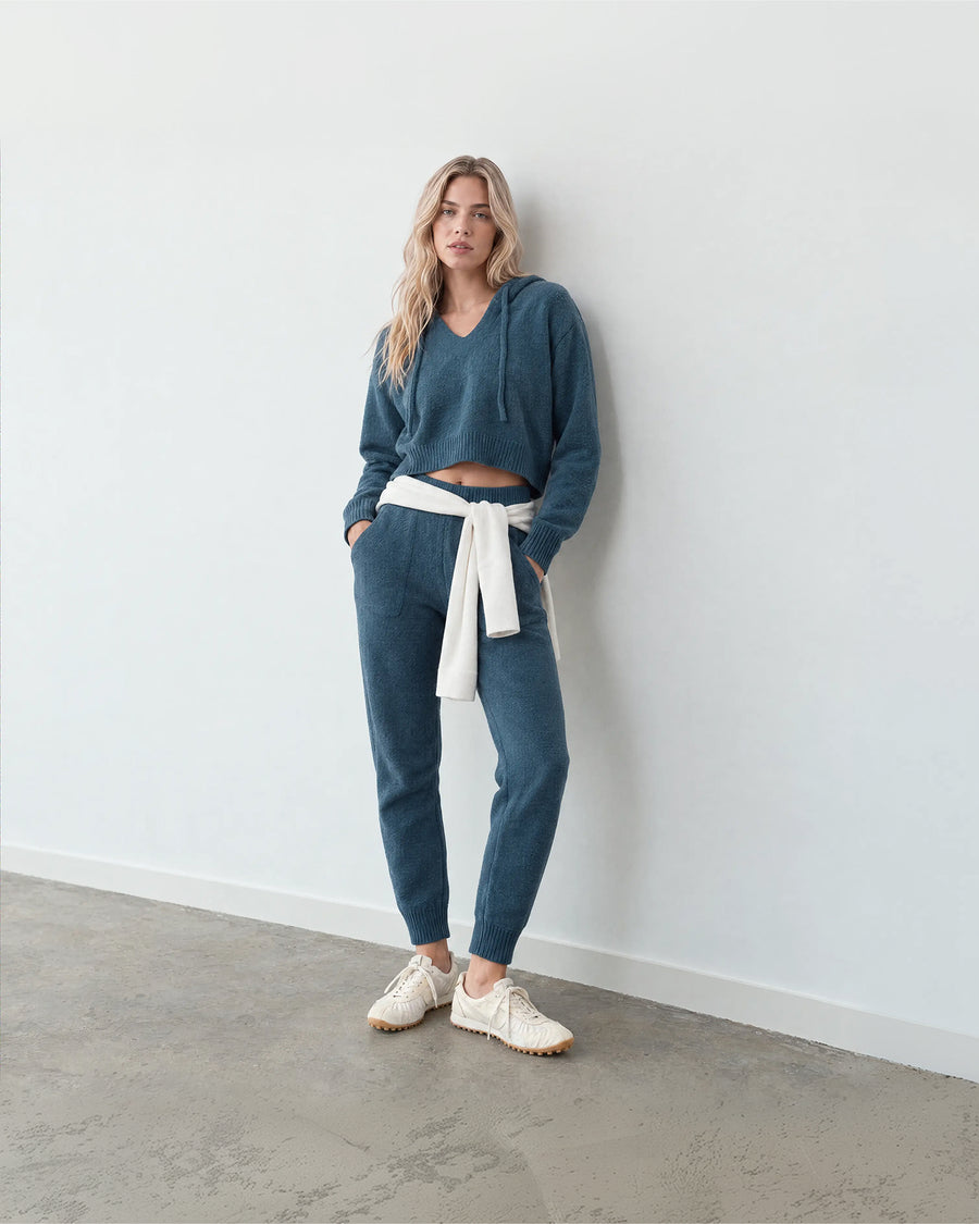 Image of Snug Lite Cropped Hoodie + Jogger Set