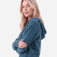 Snug Lite Cropped Hoodie Mediterranea