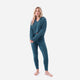 Snug Lite Cropped Hoodie Mediterranea
