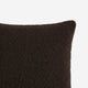 Sunday Citizen Snug Mini Pillow  in Chocolate Martini close-up of soft fabric texture