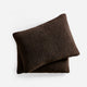 Sunday Citizen Snug Sham Set in Chocolate Martini
