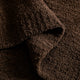 Sunday Citizen Snug Sham Set in Chocolate Martini close-up of soft fabric texture
