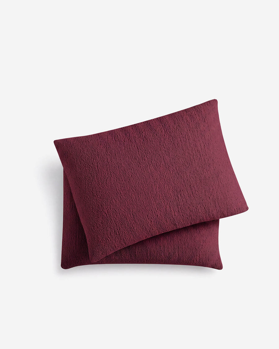 deep burgundy