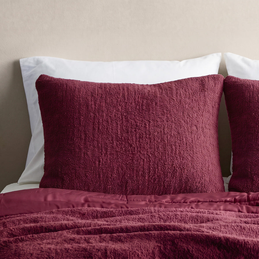 deep burgundy