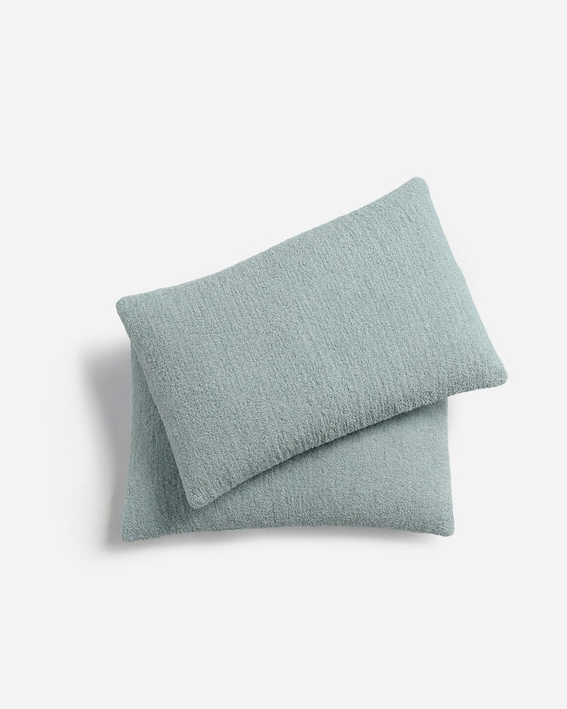 Sunday Citizen Snug Sham Set in Misty Blue