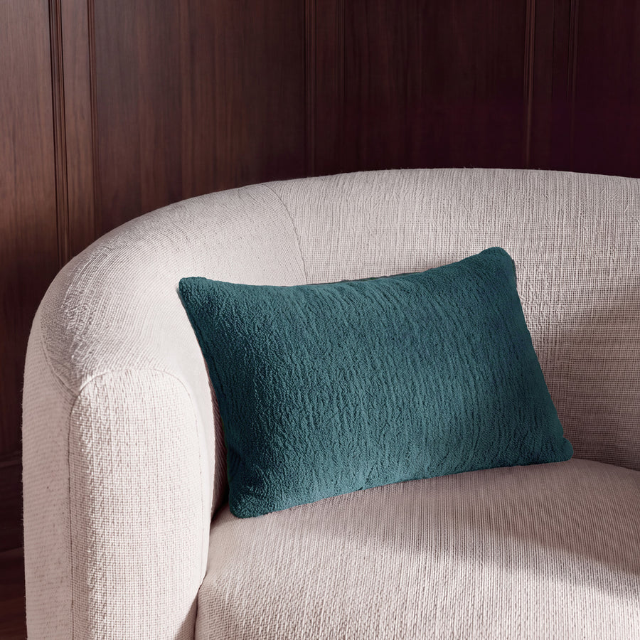Snug Small Lumbar Pillow Mediterranea Teal
