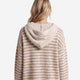 Snug Striped Blanket Hoodie + Socks Bundle Sahara Tan - Cloud Grey
