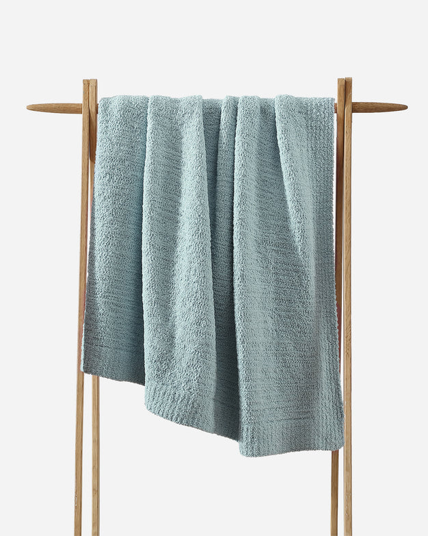 sunday citizen snug throw Misty Blue