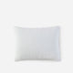 Sunday Citizen Snug Waffle Bamboo Sham Set in Clear White