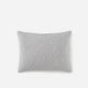 Sunday Citizen Snug Waffle Bamboo Sham Set in Cloud Gray
