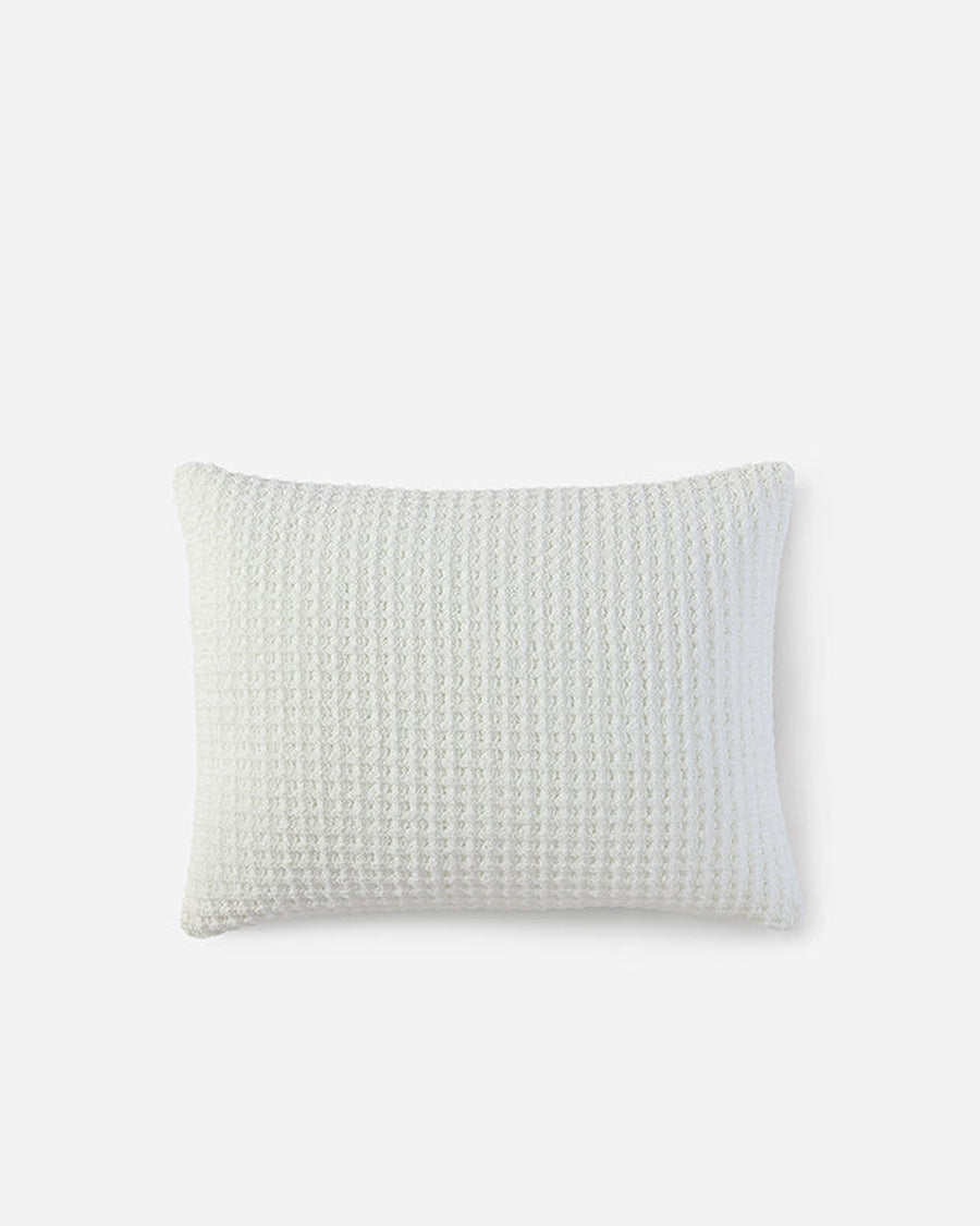 Image of Snug Waffle + Bamboo Viscose Sham Set