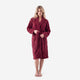 Snug Waffle Robe Deep Burgandy
