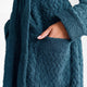 Snug Waffle Robe mediterranea
