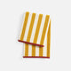 Sole Reversible Stripe Beach Towel Ochre
