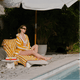 Sole Reversible Stripe Beach Towel Ochre
