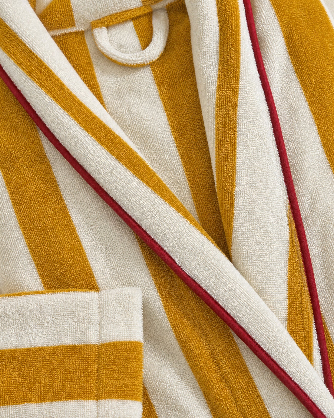 Sole Reversible Short Beach Terry Robe Ochre