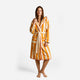 Sole Reversible Short Beach Terry Robe Ochre