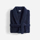 Sunday Citizen Spa Cotton Bathrobe in Baritone Blue
