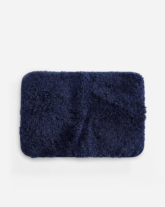 Sunday Citizen Spa Cotton Rug in Baritone Blue
