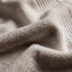 Sunday Citizen Spa Cotton Towel Set in Taupe close-up of soft fabric texture