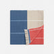 Spritz Reversible Lightweight Beach Blanket Off White - Sahara Tan