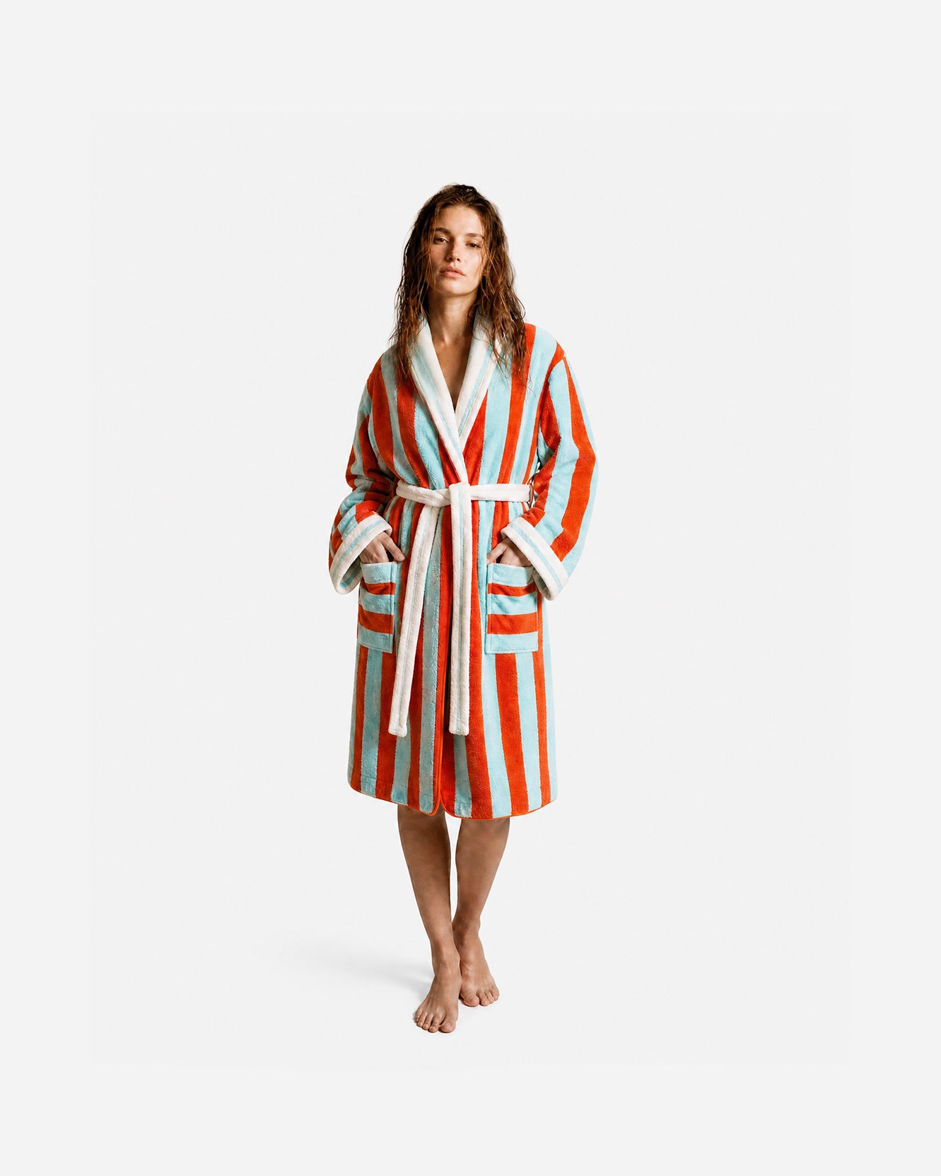 Spritz Striped Beach Robe | Sunday Citizen