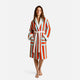 Spritz Reversible Short Beach Terry Robe Off White - Aperol