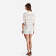 Sunday Citizen Striped Cloud Cool Crochet Lido Off White - Misty Blue